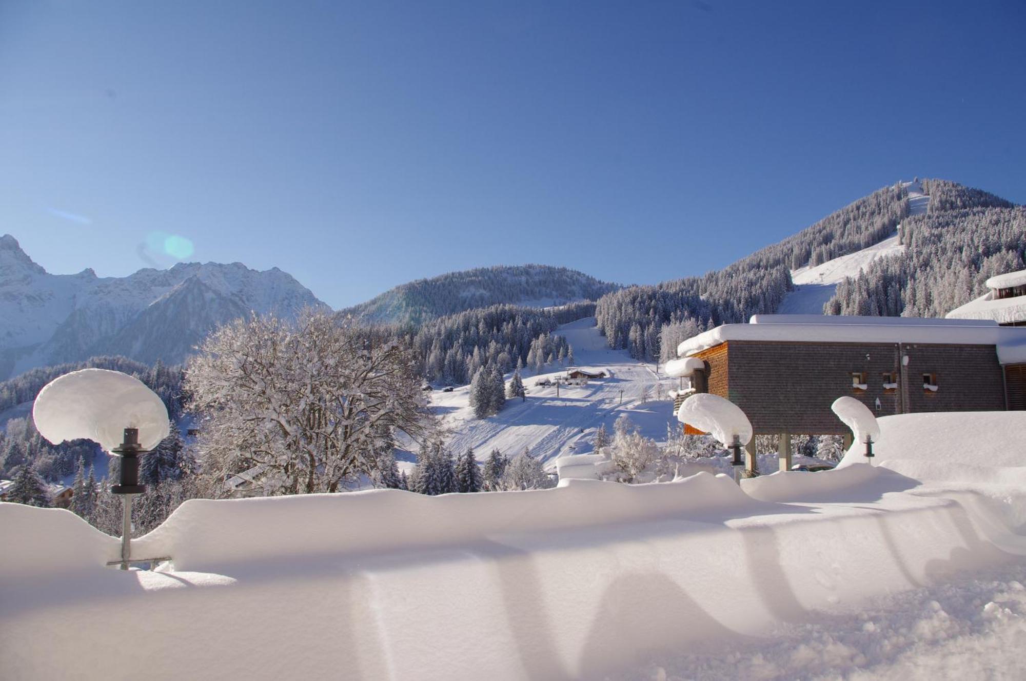 Hotel Burtschahof Bürserberg エクステリア 写真