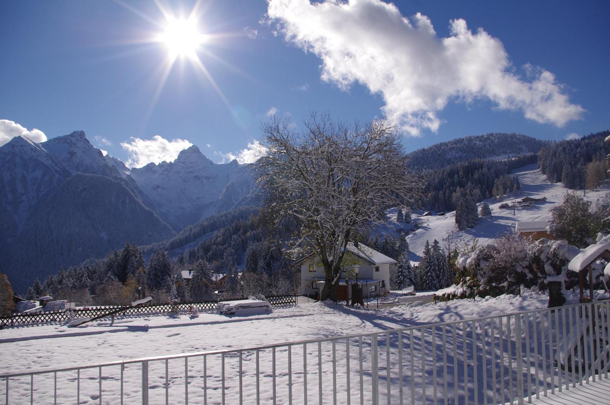 Hotel Burtschahof Bürserberg エクステリア 写真